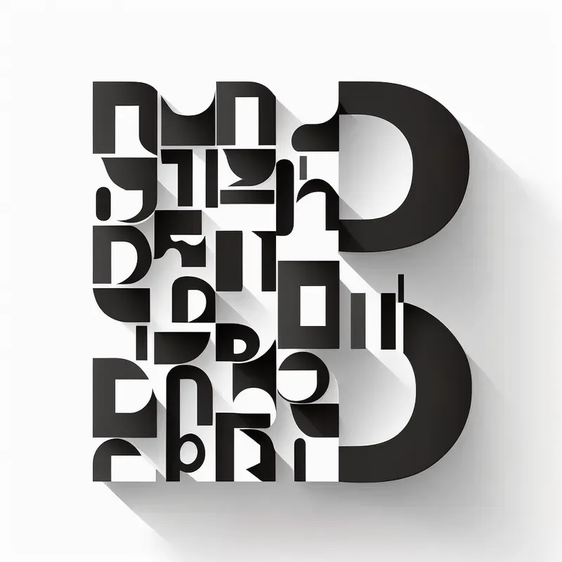 Minimal Black Letter Logos