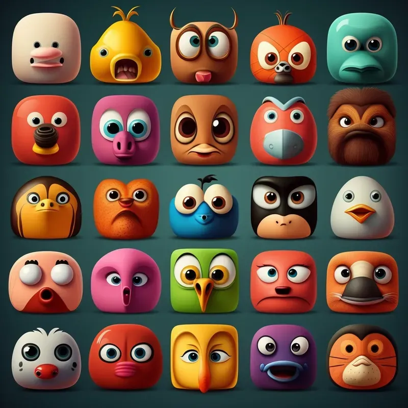 Vibrant Digital Tiny Icons Sets