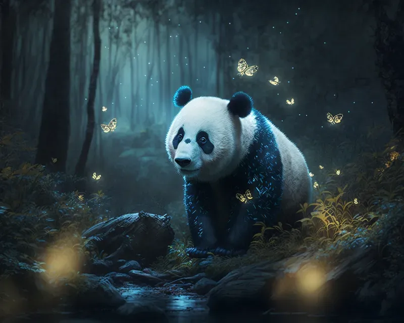 Mystical Animals In Fairy Forests