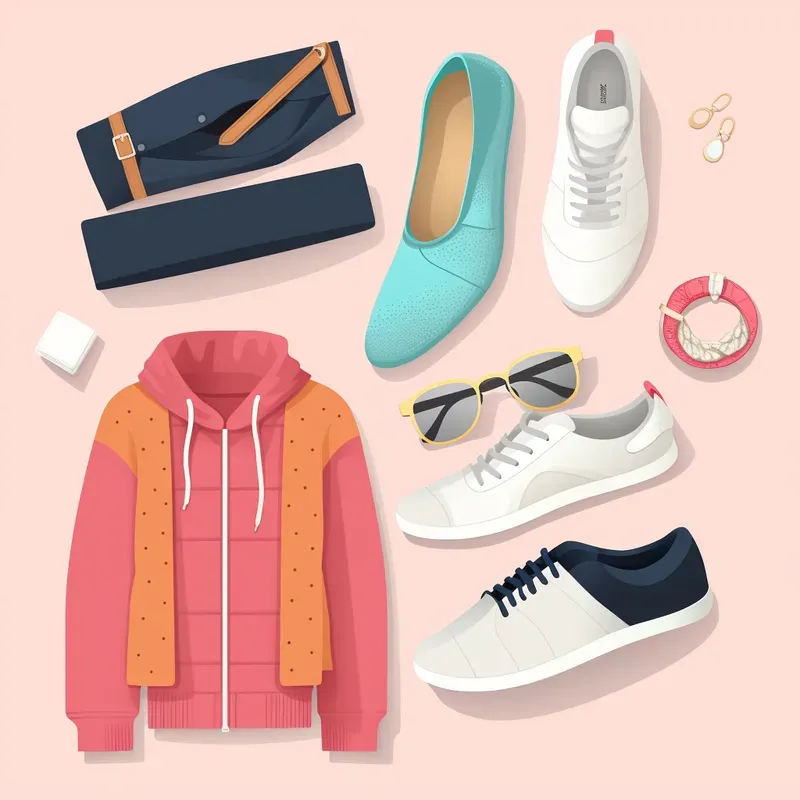 Vector Fashion Flat Style Images