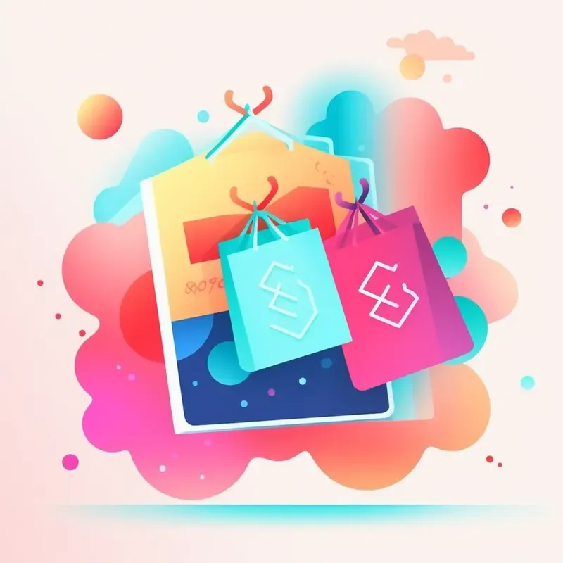 Ecommerce Flat Style Vectors
