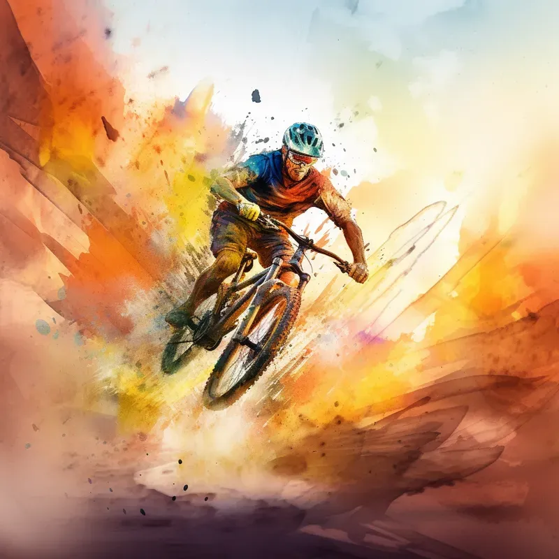 Alcohol Ink Extreme Sports