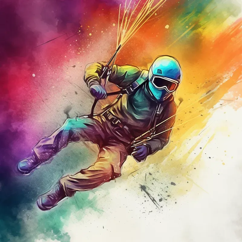 Alcohol Ink Extreme Sports