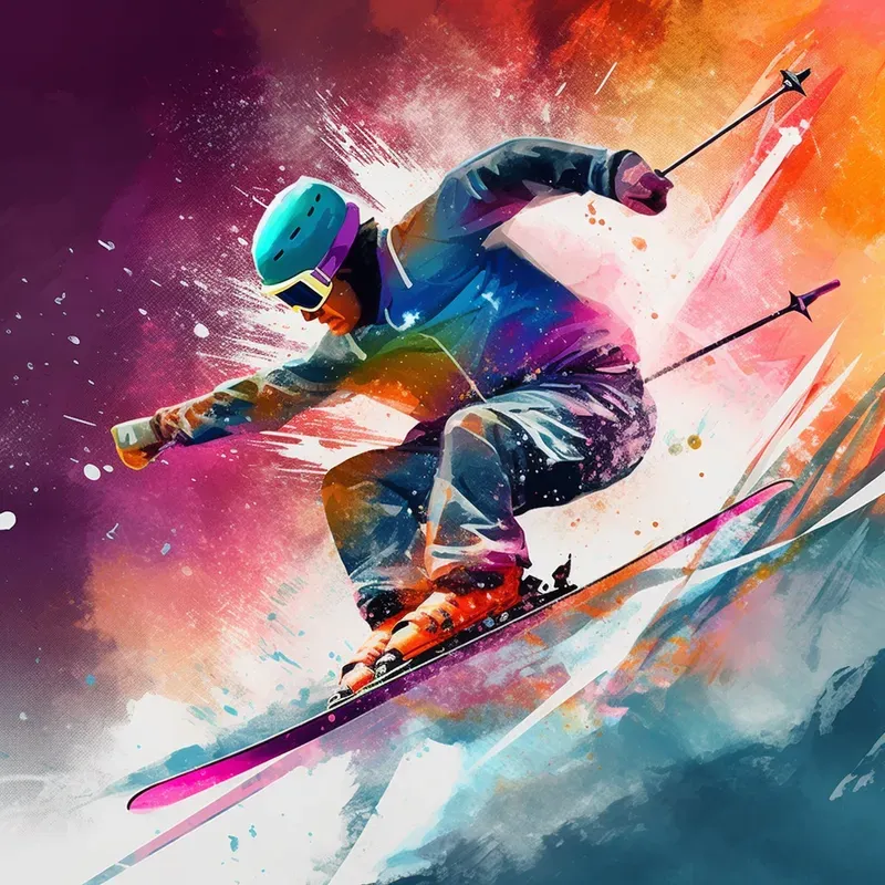 Alcohol Ink Extreme Sports