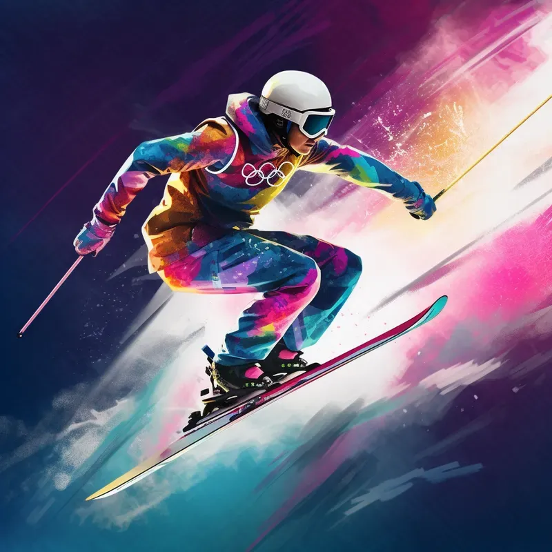 Alcohol Ink Extreme Sports