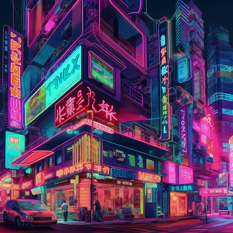 Vexelpunk Illustrations