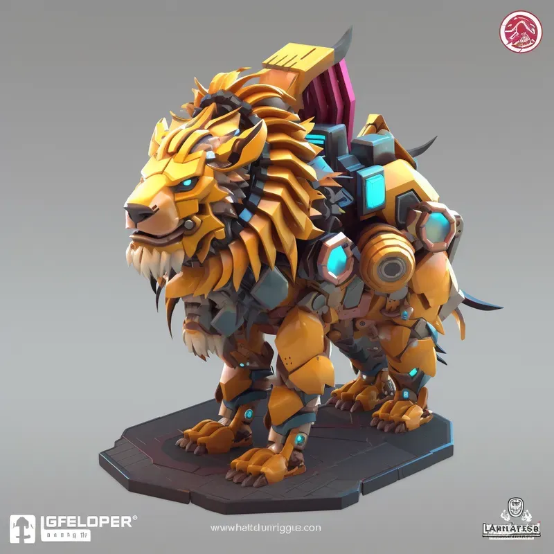 3D Isometric Character Game Assets