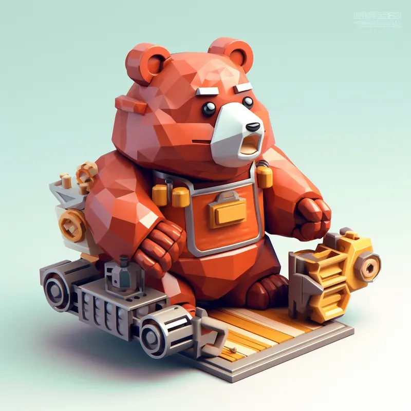 3D Isometric Character Game Assets