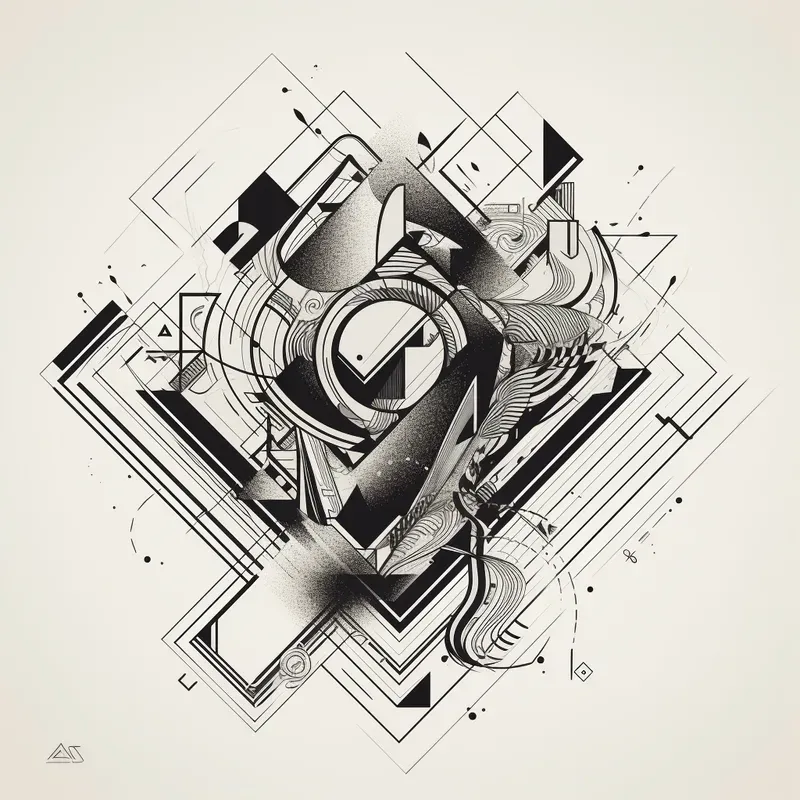 Geometric Minimalistic Art
