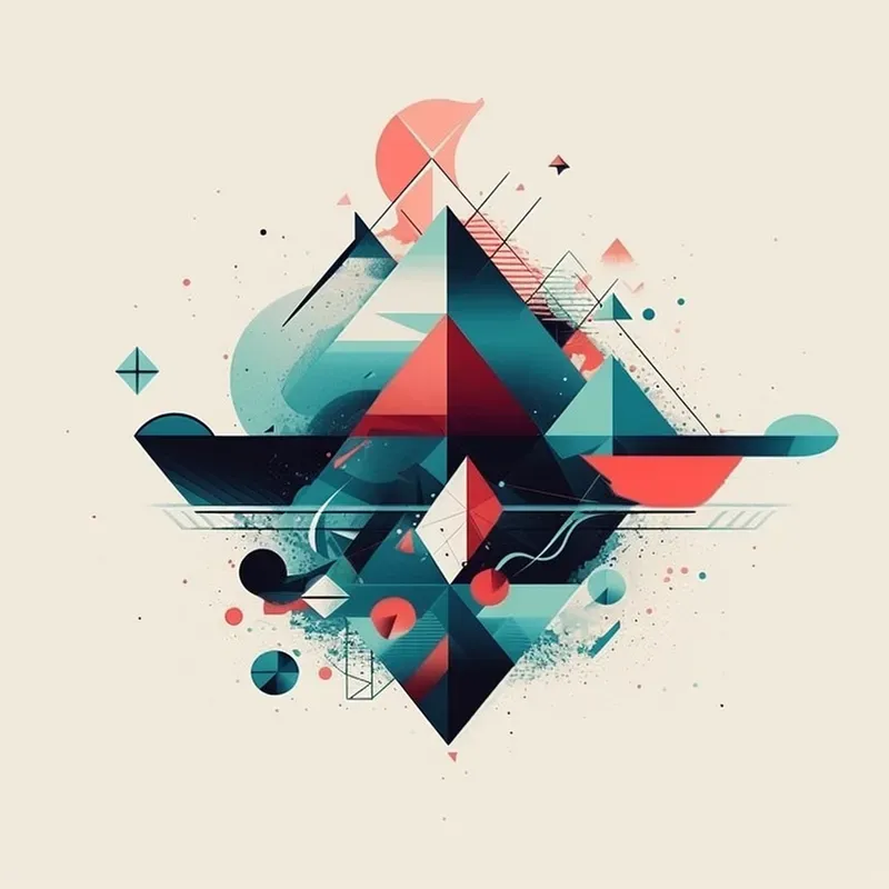 Geometric Minimalistic Art