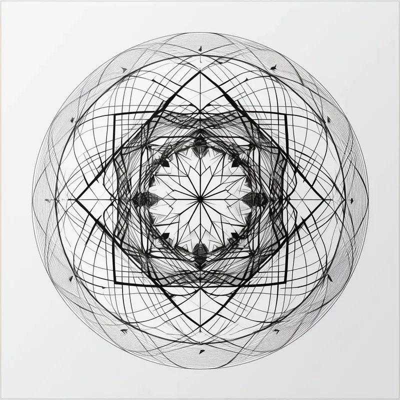 Geometric Minimalistic Art