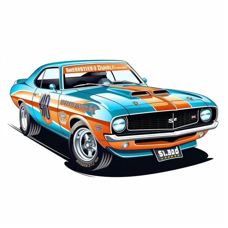 Vintage Racing Tshirt Designs
