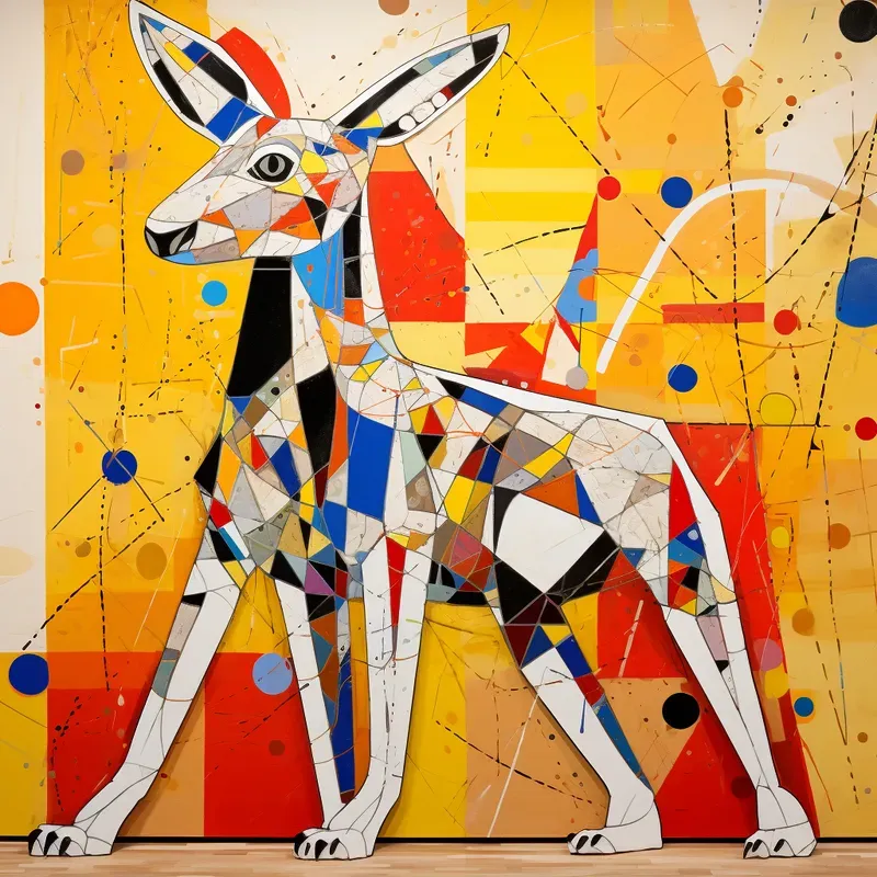 Klimt Mondrian Neo Plasticism Fusion Art