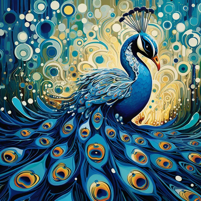 Dali Kusama Hybrid Fusion Art
