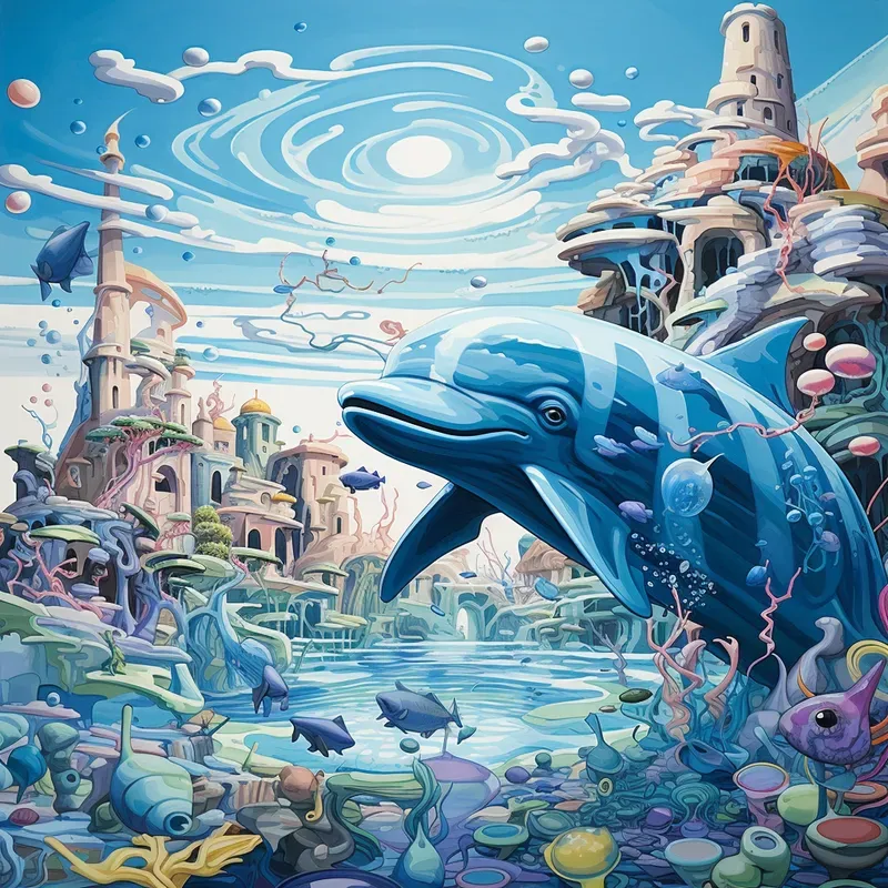 Dali Kaws Bold Paintings Fusion Artworks