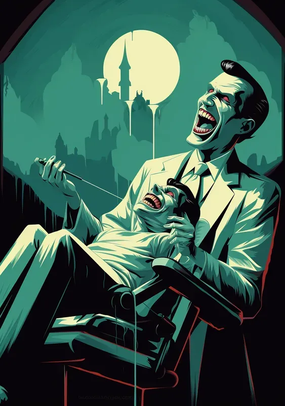 Eccentric Minimal Halloween Poster Art