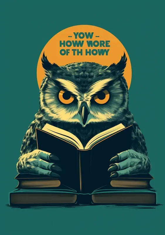 Eccentric Minimal Halloween Poster Art
