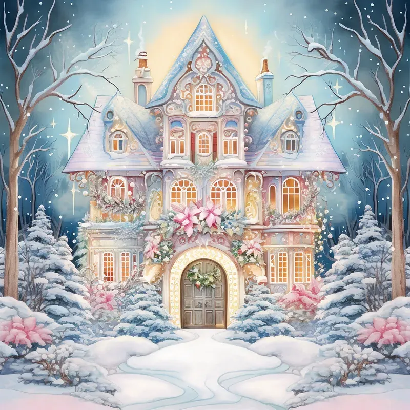Whimsical Captivating Christmas Cards
