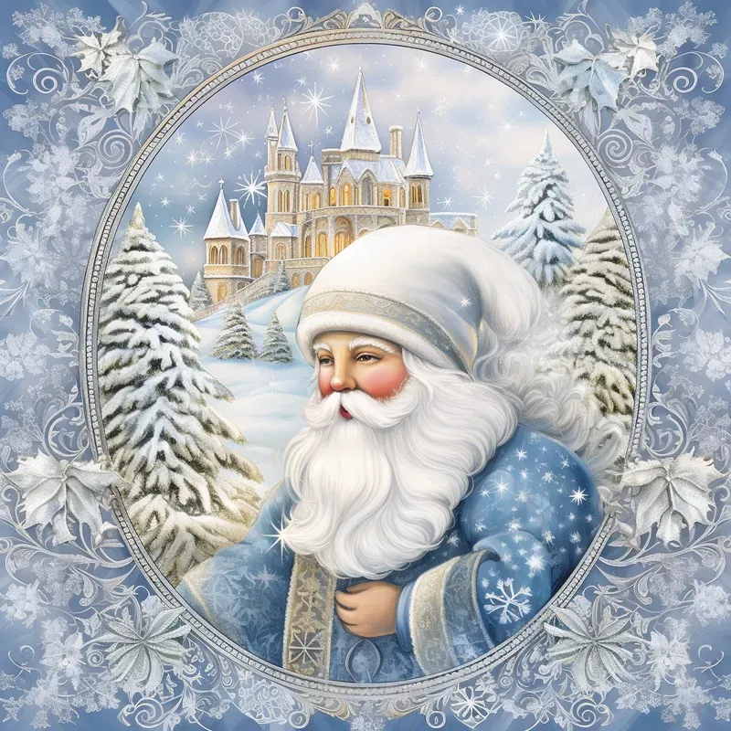 Whimsical Captivating Christmas Cards