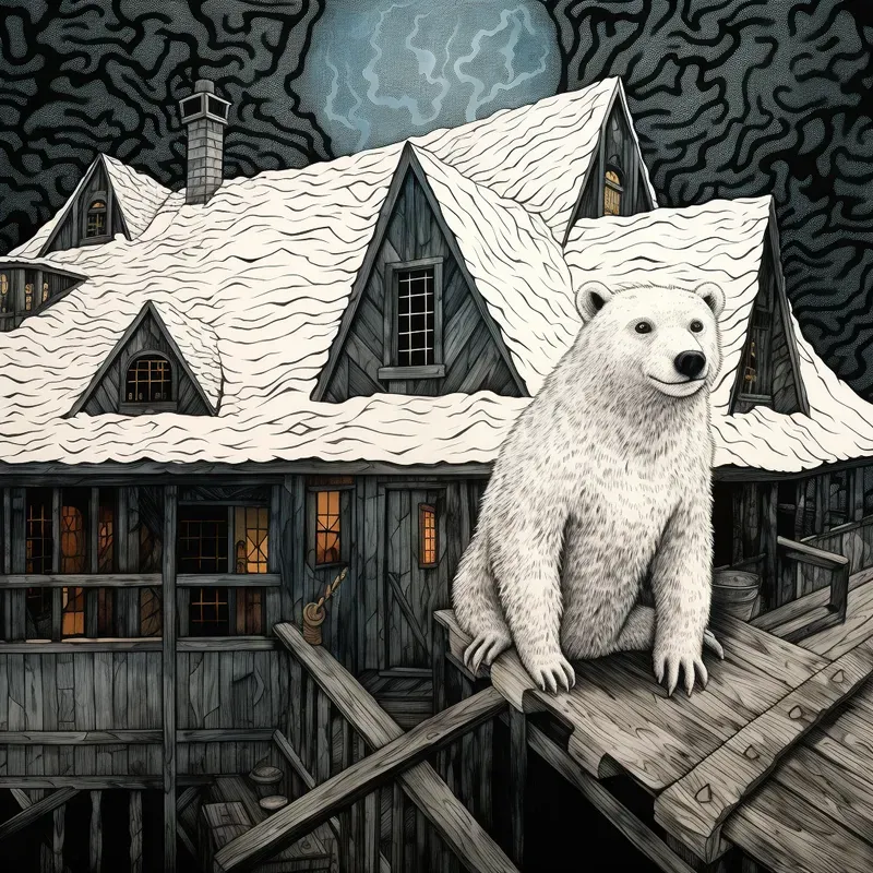 Jones And Gorey Hybrid Fusion Art