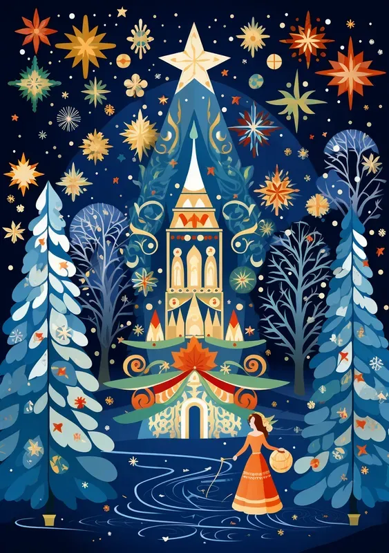 Blair Magical Style Christmas Flyers