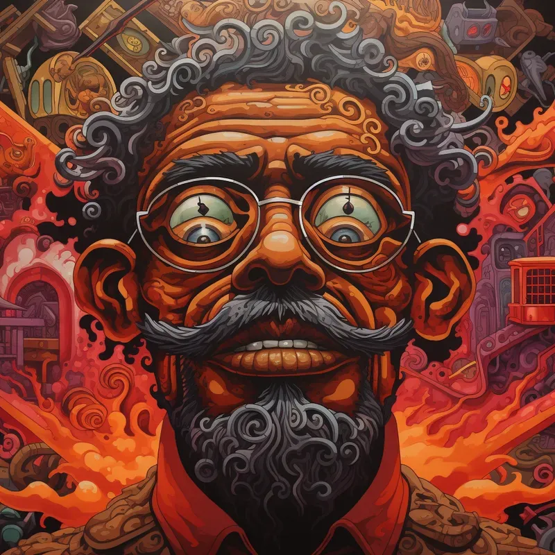 Miyazaki And Chin Fusion Paints