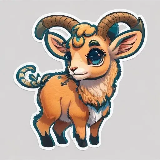 Cute Animal Sticker Logos