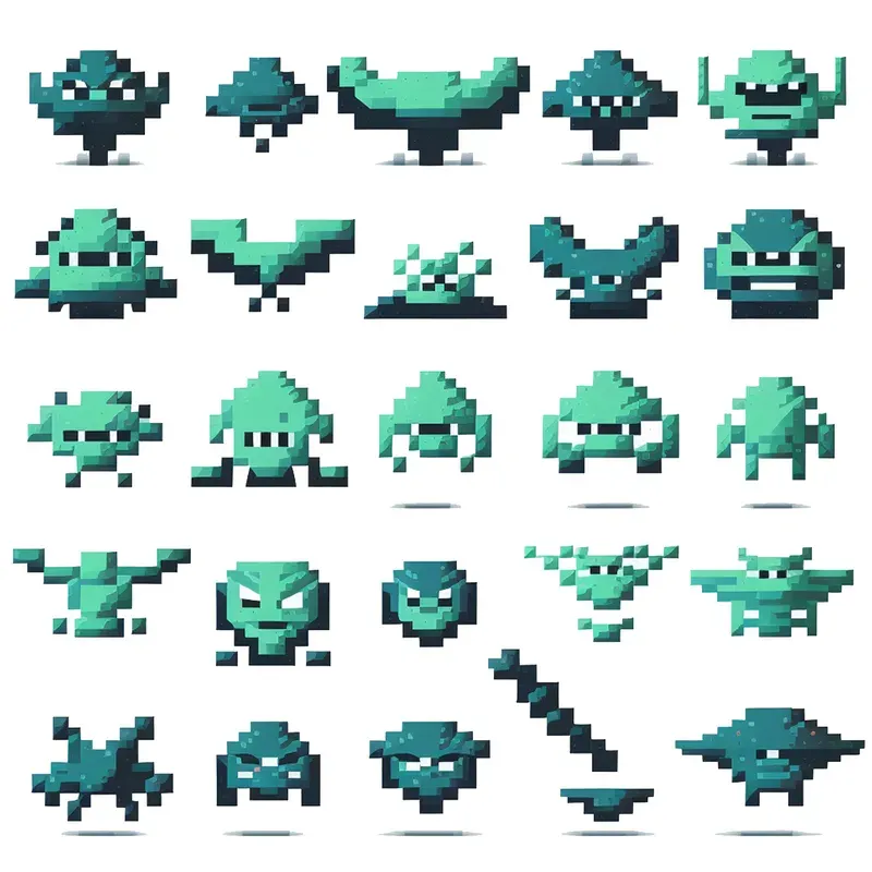 Pixel Art Sprite Sheets
