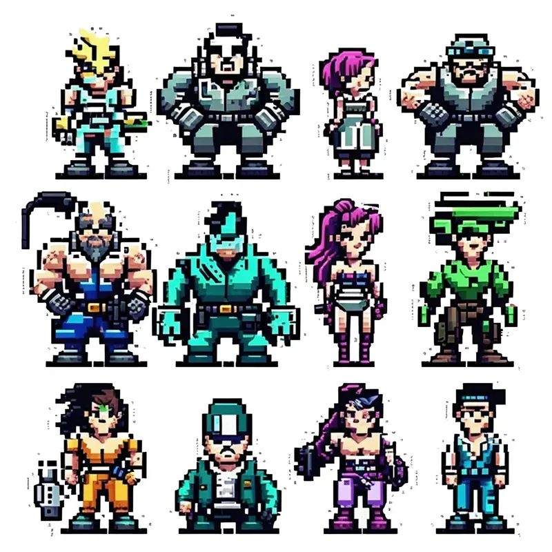 Pixel Art Sprite Sheets