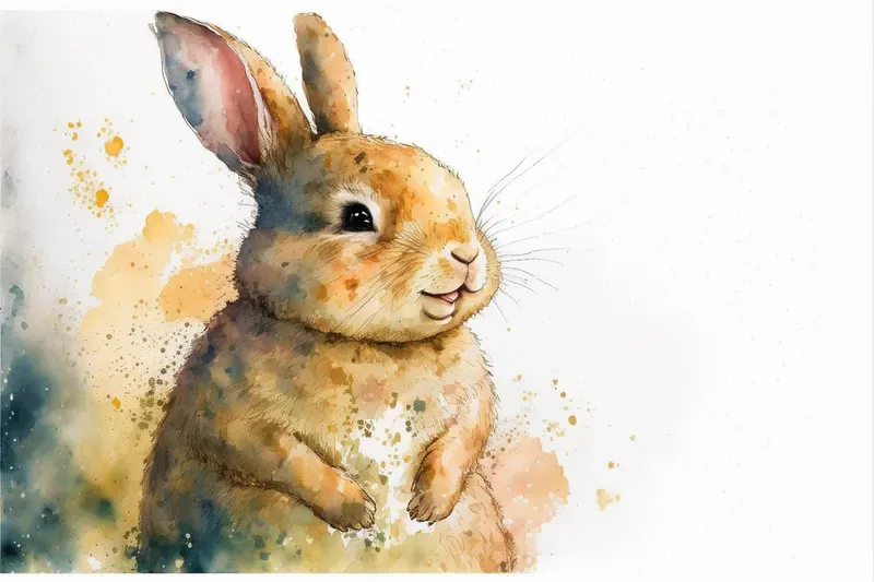 Watercolor Animal Characters