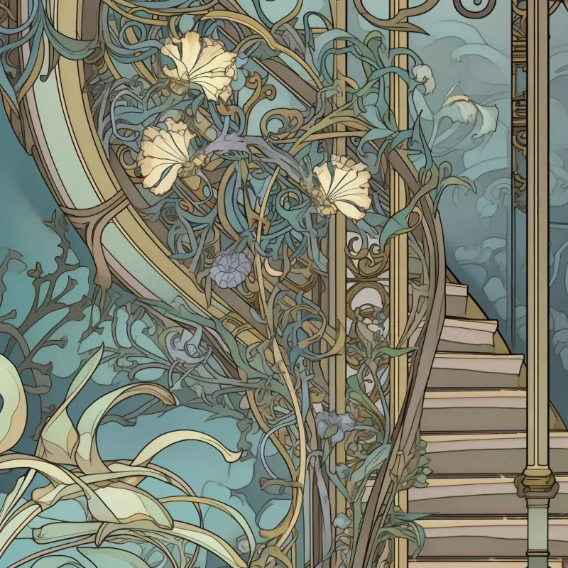 Consistent Art Nouveau Posters