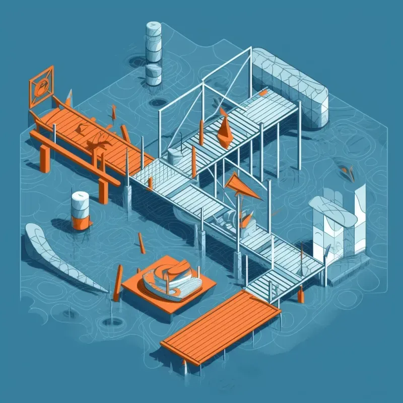 3D Graphic Design With Isometric View