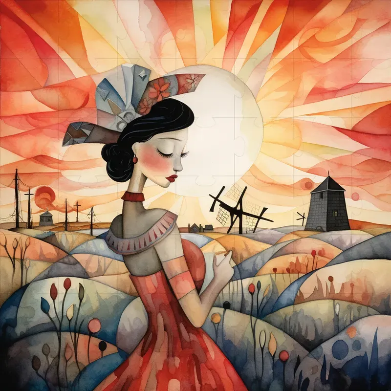 Colorful Rural Illustrations