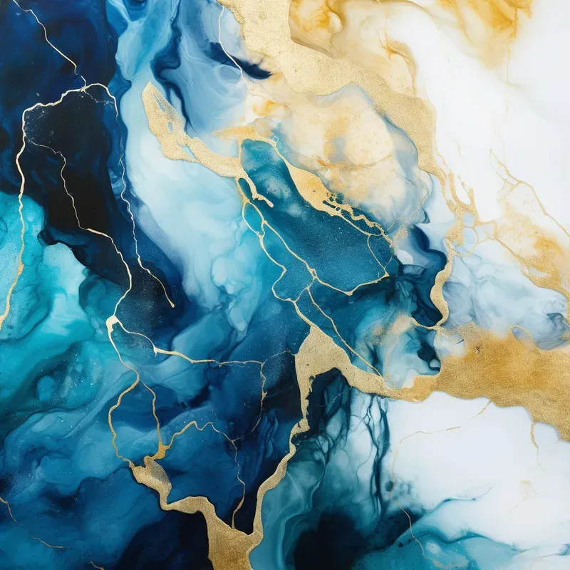 Abstract Alcohol Ink Art