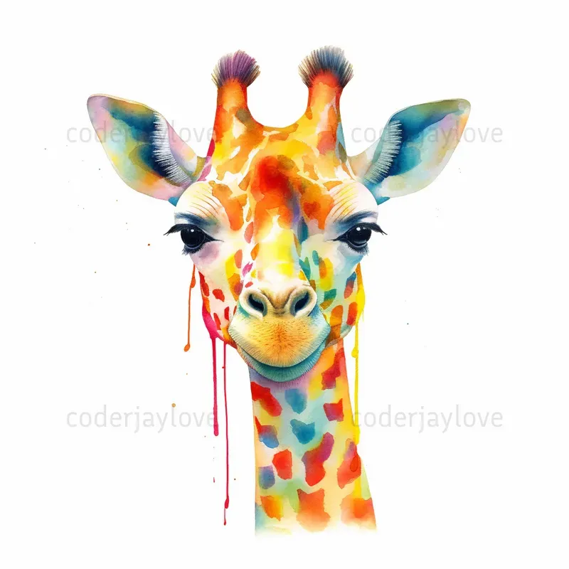 Cheerful Watercolor Paintings