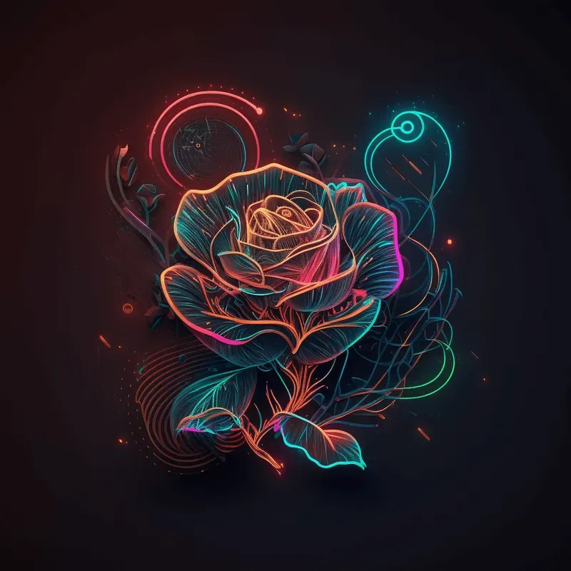 Supercharged Neon Artworks