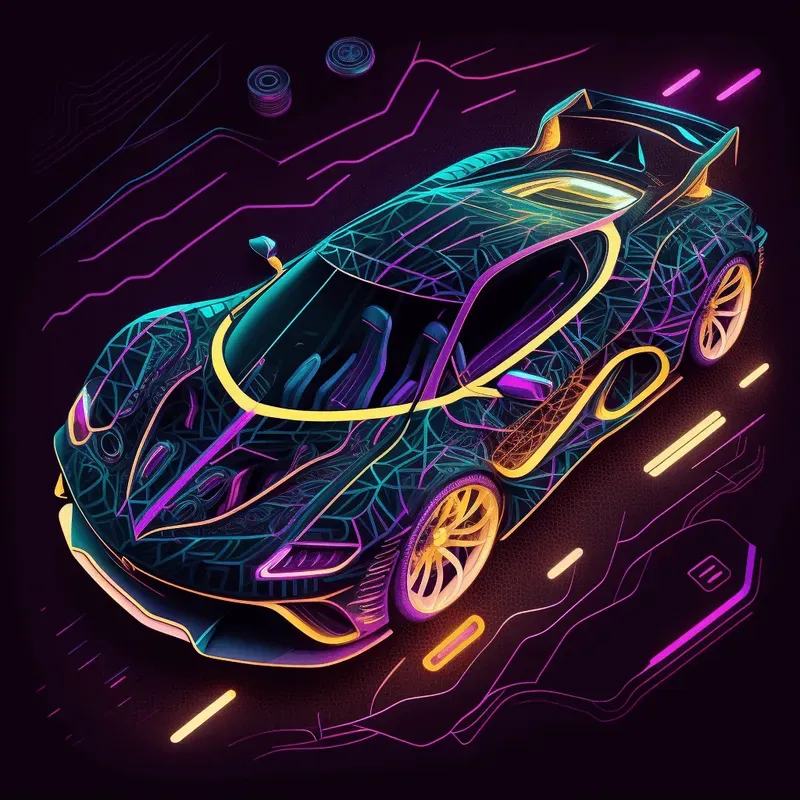 Supercharged Neon Artworks