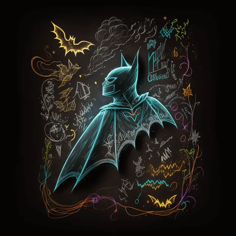 Chalkboard Magic Drawings