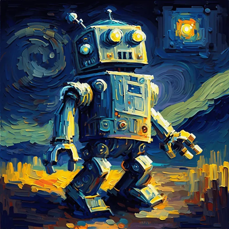 Van Gogh-inspired Art