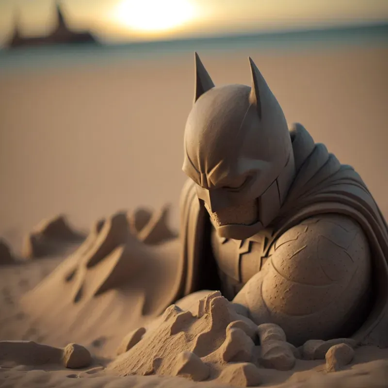 Beach Sand Sculptures