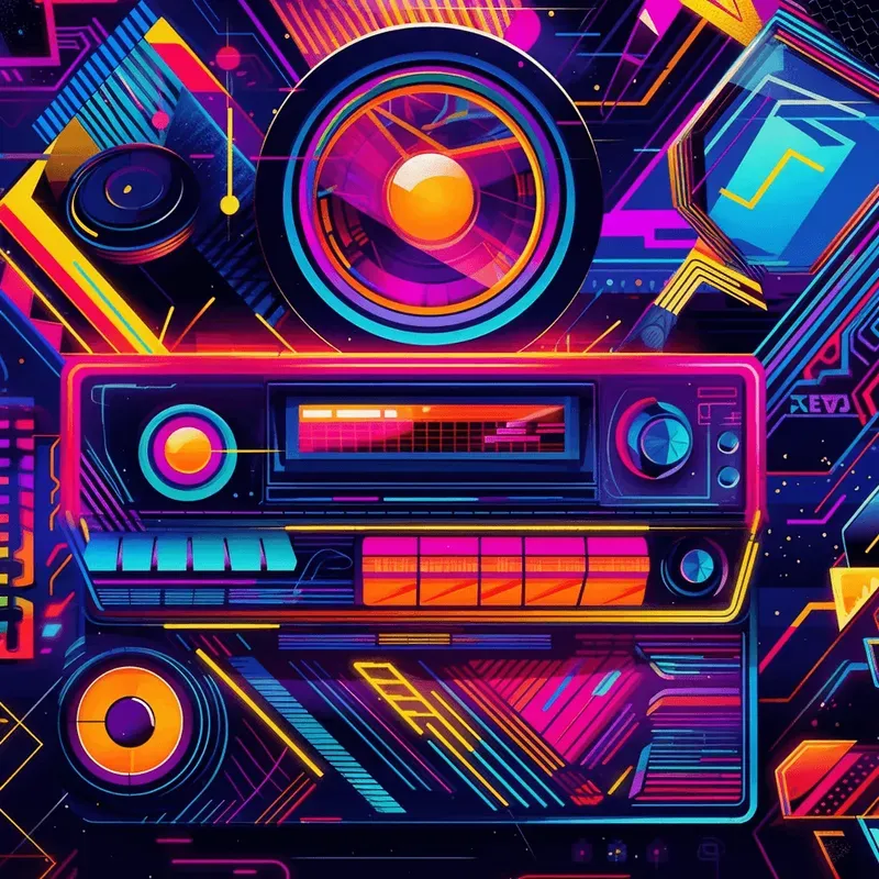 Retro Chrome Posters