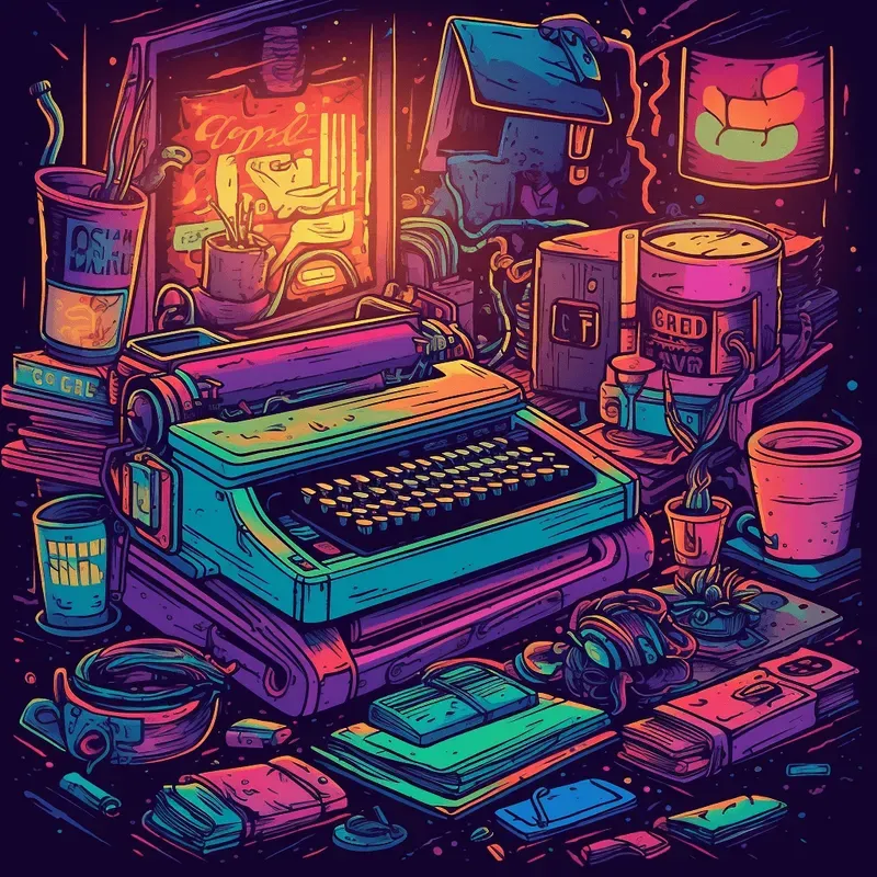 Nostalgic 80s Illustrations