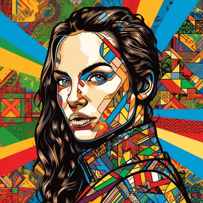 Playful Pop Art Portraits