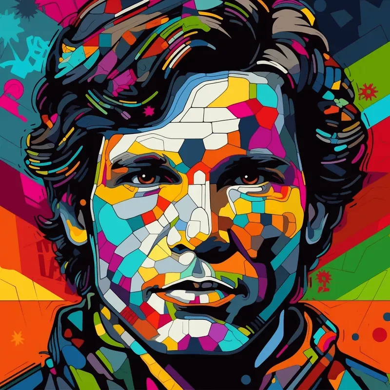Playful Pop Art Portraits
