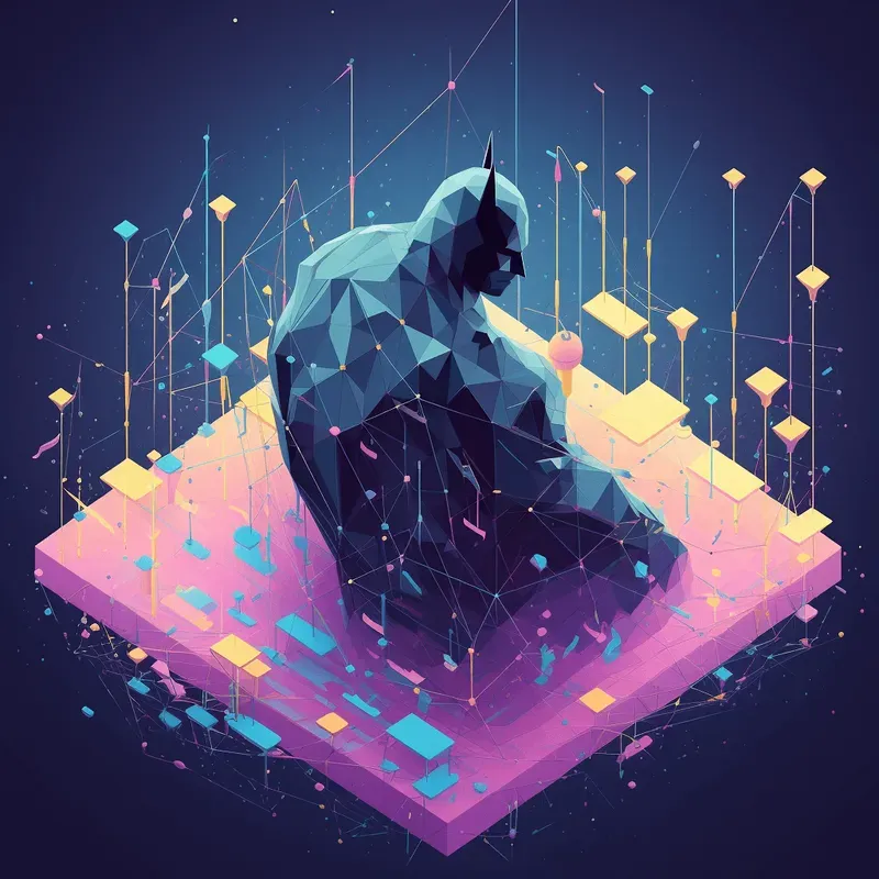 Floating Retro Illustrations