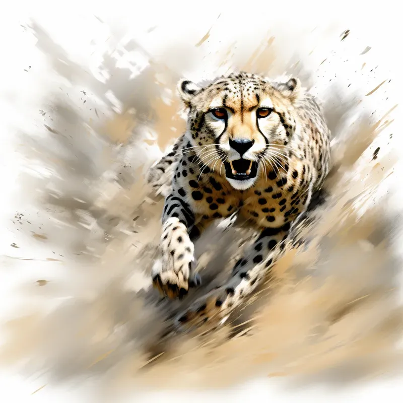 Expressive Motion Blurs And Brush Strokes