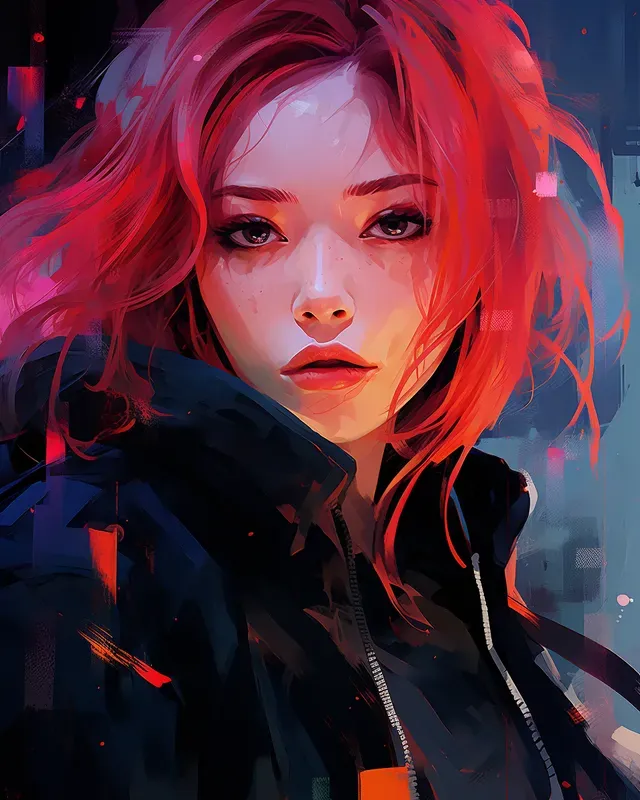 Cyberpunk Dystopia Portraits
