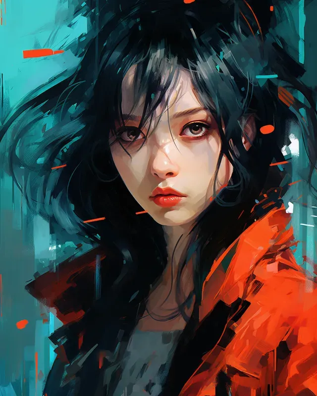 Cyberpunk Dystopia Portraits