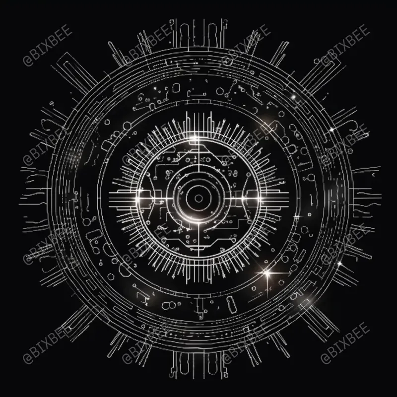 Cybernetic Digital Art Illustrations
