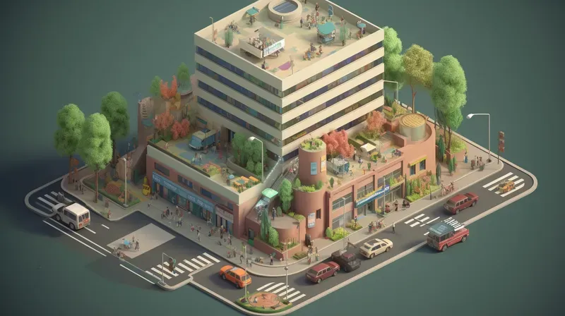 Surreal Isometric Illustration Artworks